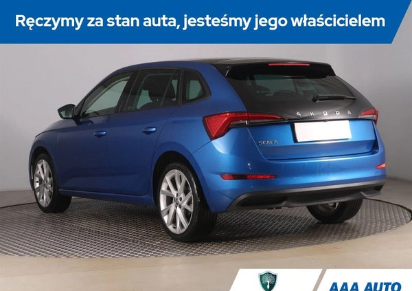 Skoda Scala cena 78000 przebieg: 96672, rok produkcji 2019 z Więcbork małe 436